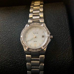 Citizen Eco-Drive EW2460-56A 30mm Silver Stainless Steel Women's watch